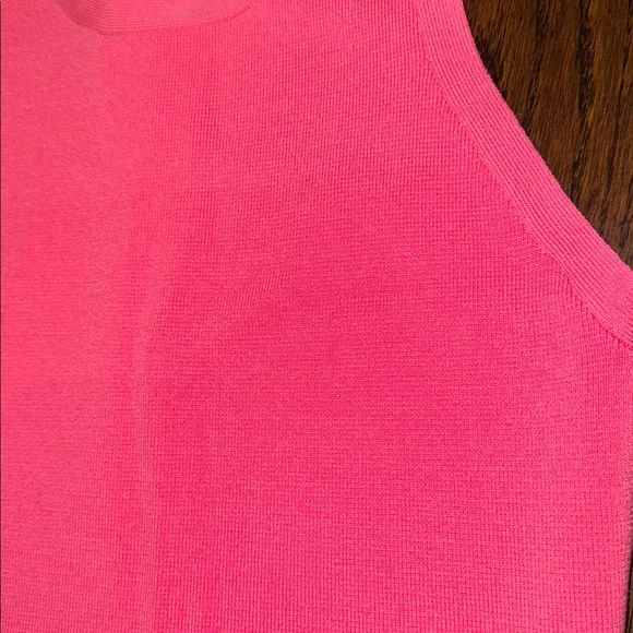 Zara Hot Pink Knit Crop Tank - Picture 3 of 4